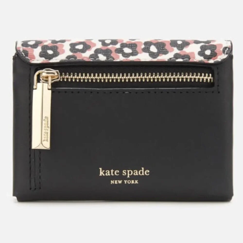 Kate Spade Spademals Gentle Panda Cardholder and Coin Wallet Retired